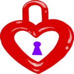 Heart Lock Clip Art