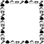 Christmas Frame Clip Art