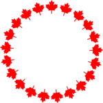 Maple Leaf Frame 1 Clip Art