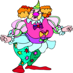 Clown 58 Clip Art