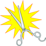 Scissors - Hair 4 Clip Art