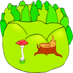 Mushroom & Stump