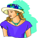 Woman Wearing Hat 10