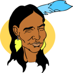 Native American 36 Clip Art