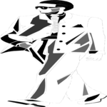 Man Walking 1 Clip Art