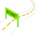 Information Superhighway Clip Art