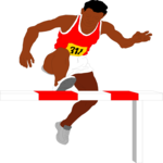 Hurdles 05 Clip Art