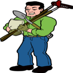 Gardener 37 Clip Art