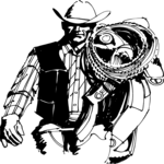 Cowboy with Rope 1