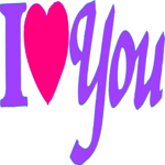 I Love You 3 Clip Art