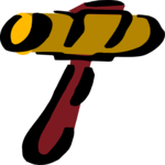 Mallet 1 Clip Art