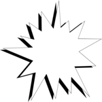 Burst 093 Clip Art