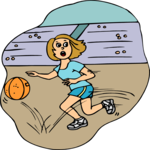 Basketball Player 53 Clip Art