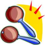 Maracas 6 Clip Art