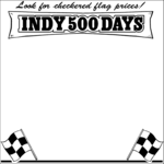 Indy 500 Days Frame