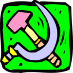 Hammer & Sickle 4 Clip Art