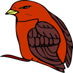 Bird 041 Clip Art