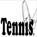Tennis - Title 2 Clip Art
