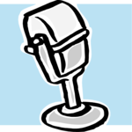 Microphone 05 Clip Art