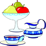 Fruit Bowl 13 Clip Art