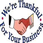 Thankful for Business