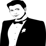 Groom 05 Clip Art