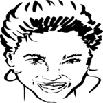 Face - Female 52 Clip Art