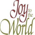 Joy to the World 1 Clip Art