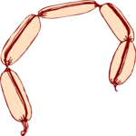 Sausage Links 4 Clip Art