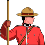 Mountie 1 Clip Art