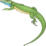 Lizard 34 Clip Art