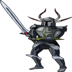 Warrior Knight with Sword 2