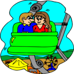 Couple on Ferris Wheel