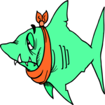 Shark - Toothache Clip Art