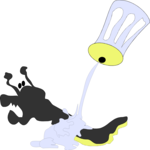 Slug in Pain Clip Art