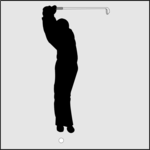 Golfer 09 Clip Art