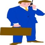 Businessman on Cellular 1