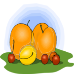 Peaches 06 Clip Art