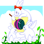 Easter Egg Lesson Clip Art