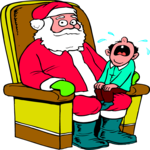Santa & Child 6