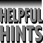 Helpful Hints 2