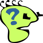 Question in Mind Clip Art