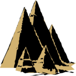 Pyramids 4 Clip Art