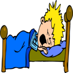 Man Sleeping 2 Clip Art