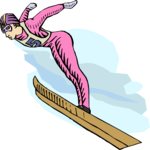 Skiing - Jumper 14