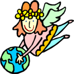 Protecting World 6 Clip Art