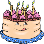 Cake Smiling Clip Art