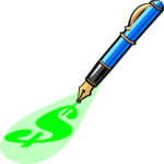 Lucky Pen Clip Art