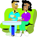 Friendly Date Clip Art