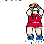 Basketball Player 62 Clip Art